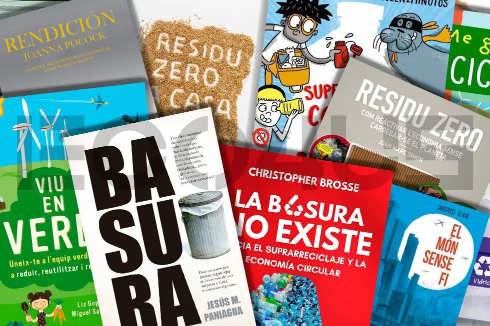 ECO4US et recomana 10 llibres sobre residus i reciclatge per celebrar Sant Jordi 2025