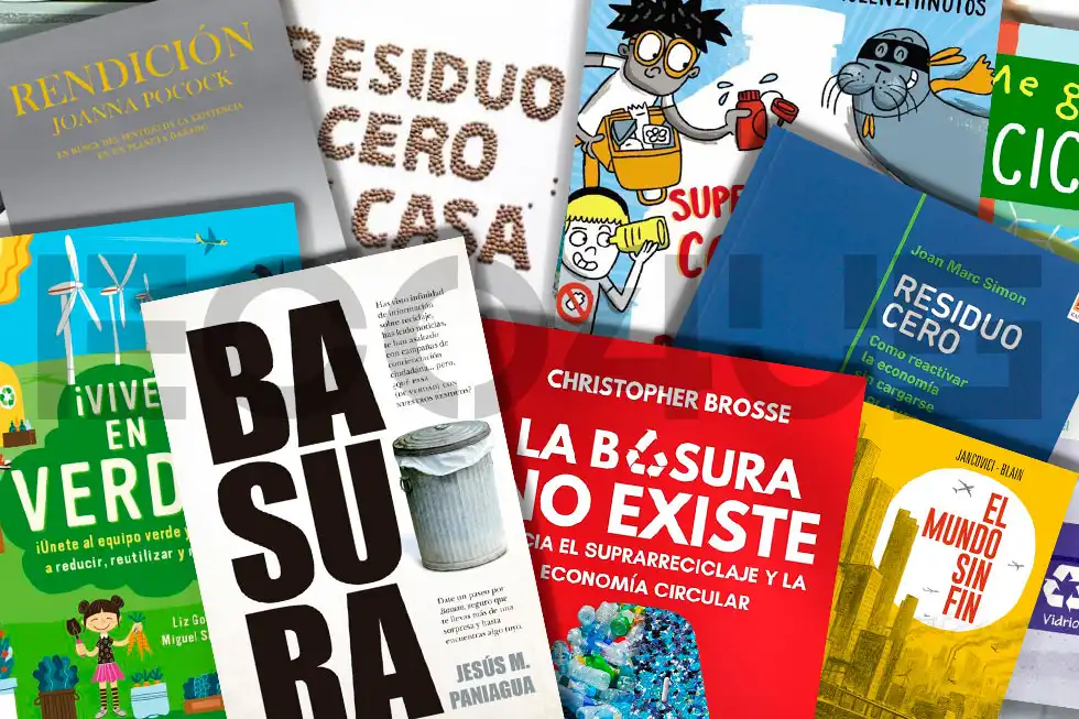 ECO4US te recomienda 10 libros sobre residuos y reciclaje para celebrar Sant Jordi 2025