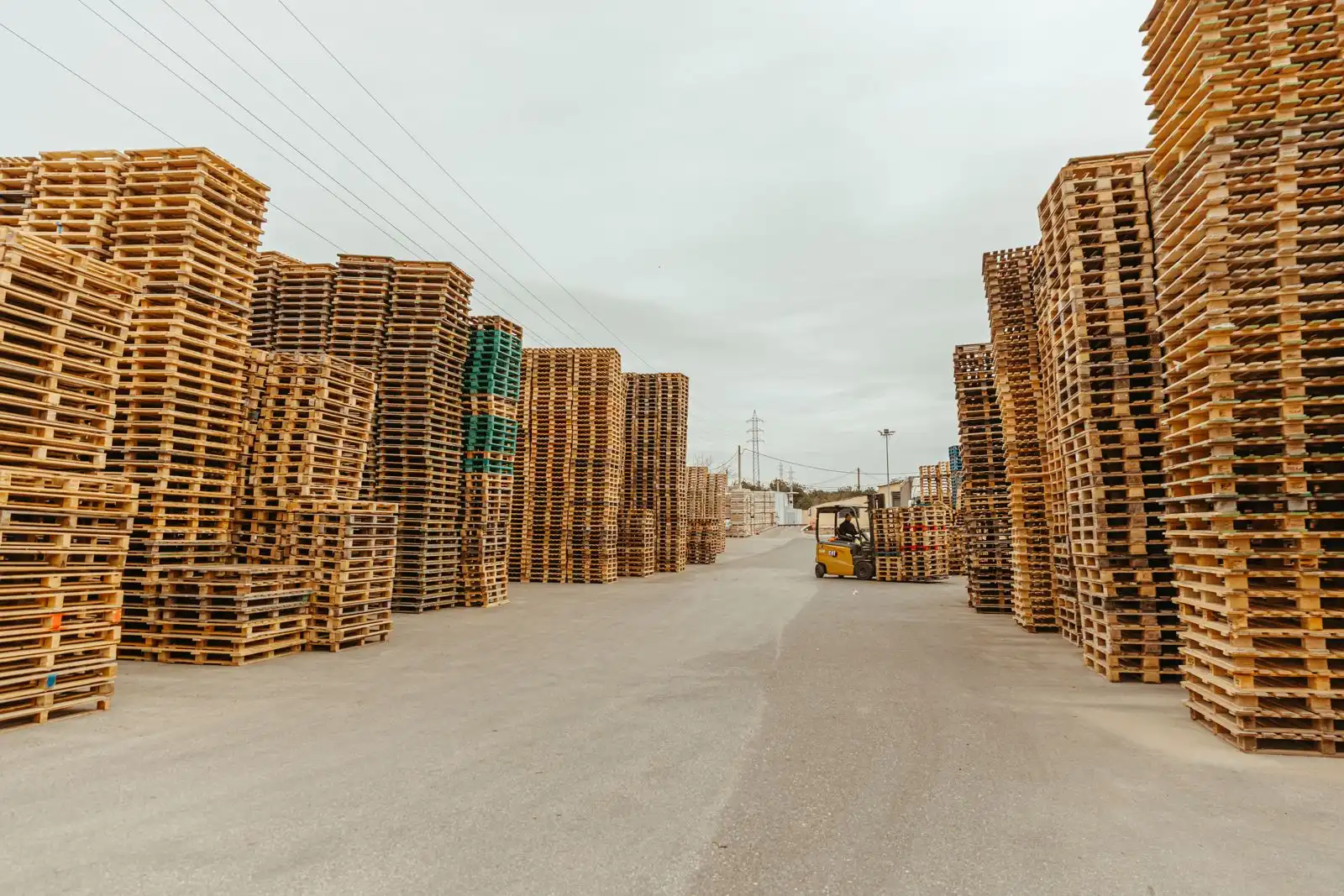 Palets recuperats i fabricats per ECO4US