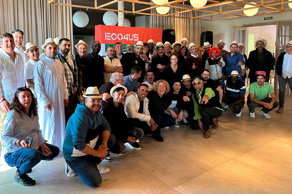 La cohesión del equipo de ECO4US, nuestra gran fortaleza